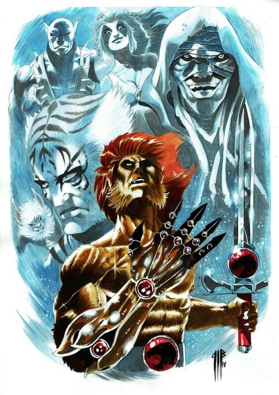 For sale - Cosmocats by Philippe Bringel - Original Illustration