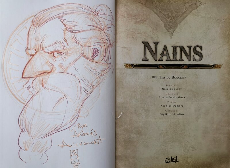 Brahm by Nicolas Demare - Sketch