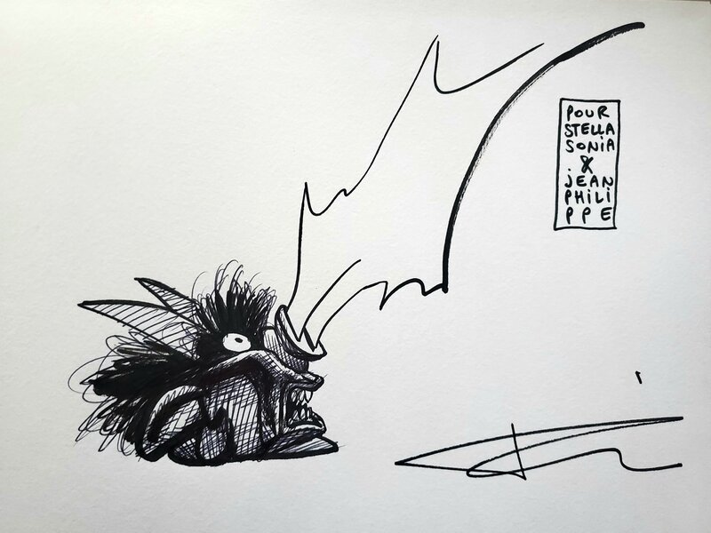 SACCAGE by Frederik Peeters - Sketch