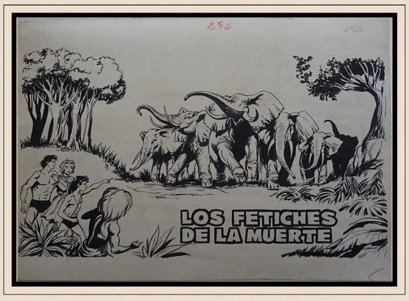 Miguel Quesada, Bingo - Pantera Negra - Planche originale