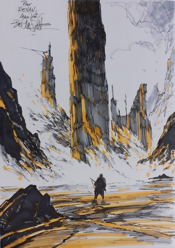 Inexistences by Christophe Bec - Sketch