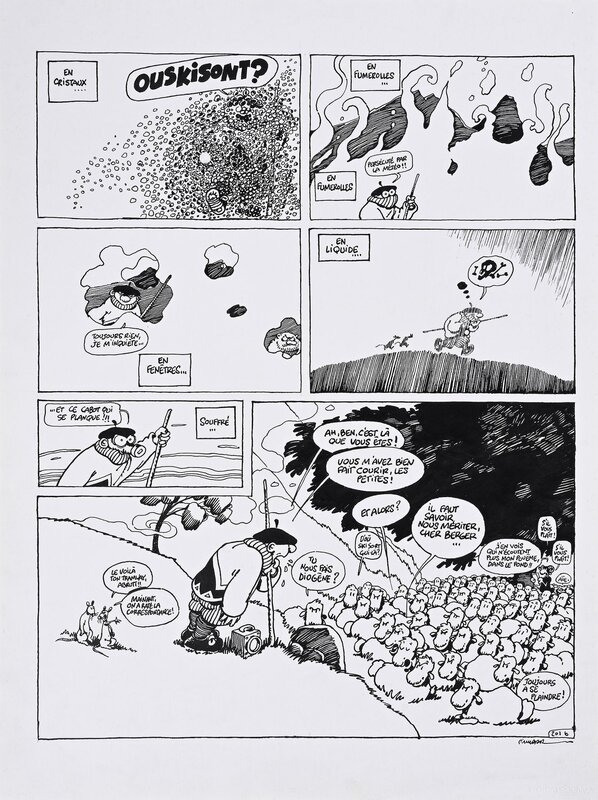 F'murrr, Le génie des alpages, Sabotage et pâturage (201/B) - Comic Strip