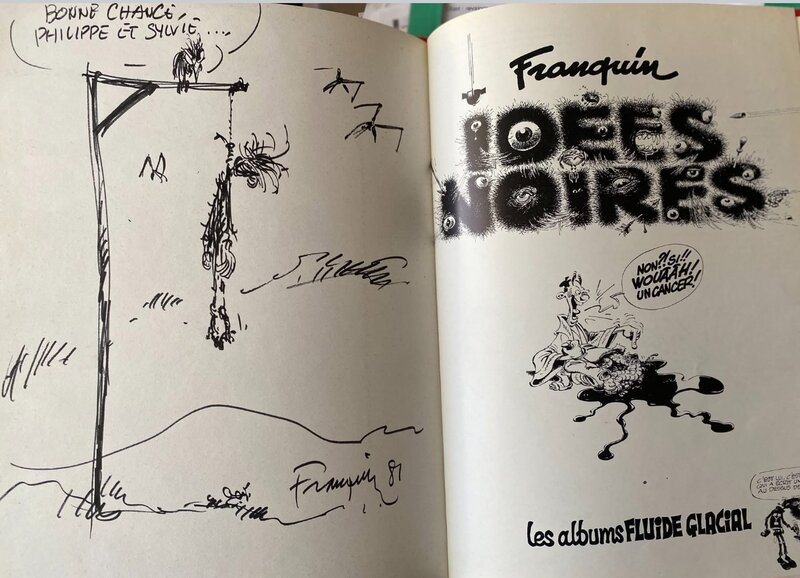 Idees noires by André Franquin - Sketch