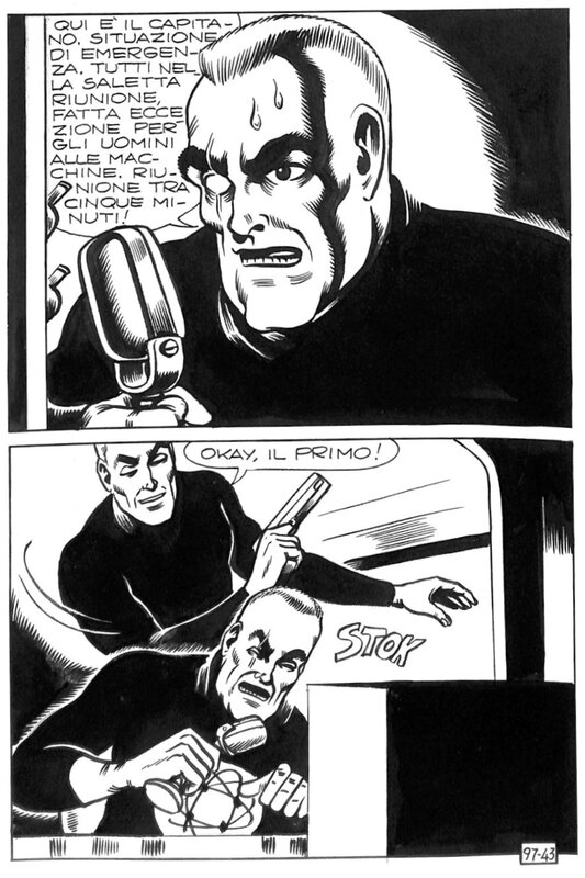 Kriminal par Magnus - Planche originale