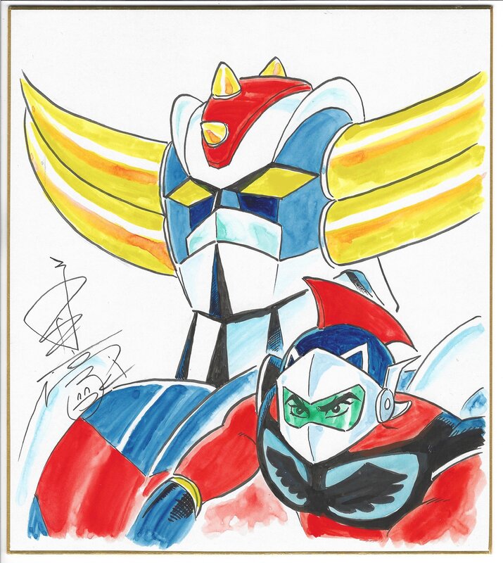Gô Nagai, Minoru Nonaka, Dynamic Productions, Ufo Robot Grendizer | Goldorak & Actarus - Original Illustration