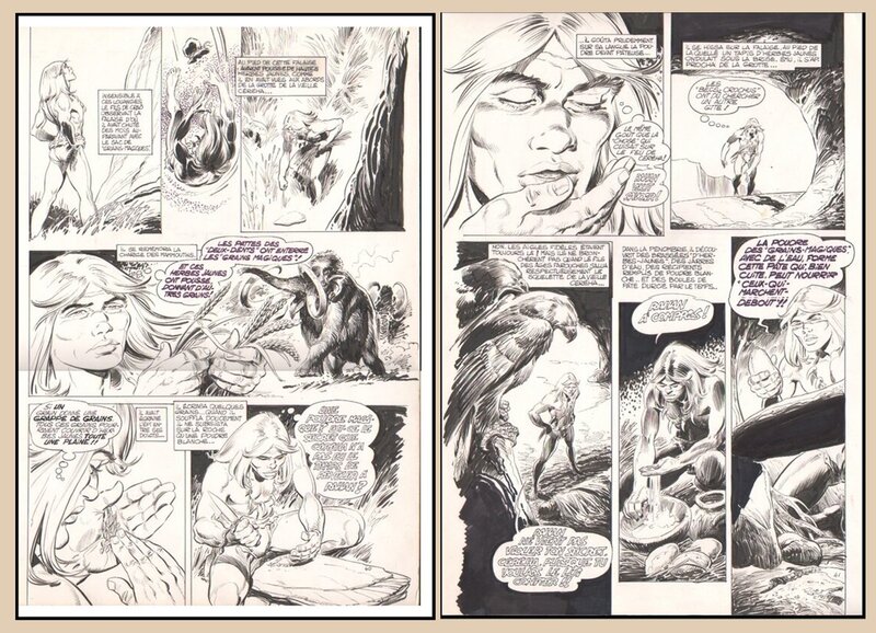 André Chéret, RAHAN  -  André CHERET - Comic Strip