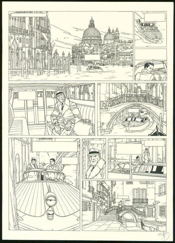 Jean-Christophe Thibert, Kaplan & Masson - Il faut sauver Hitler - Planche originale