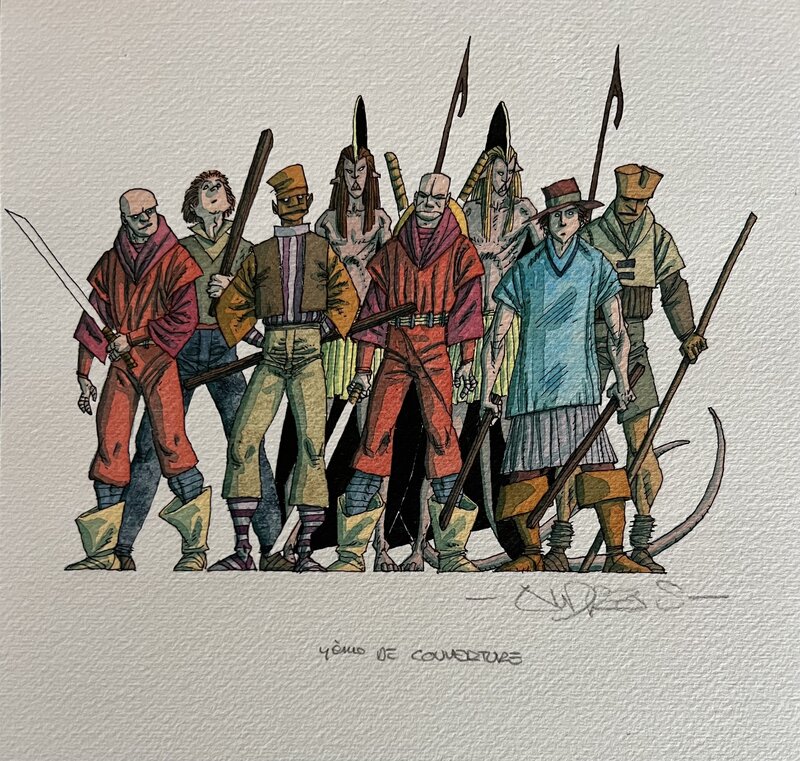 Andreas, Arq 12 - 4ème de couverture - Comic Strip