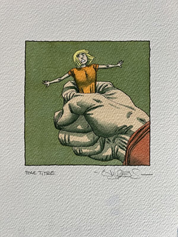 Arq 8 - page titre by Andreas - Comic Strip