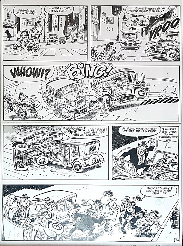 En vente - Berck Planche de Sammy - Planche originale