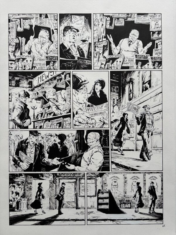 BLUE NOTE    T1 par Mikaël Bourgouin, Mathieu Mariolle - Planche originale