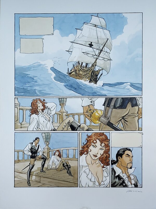 Le Scorpion T4 by Enrico Marini - Comic Strip