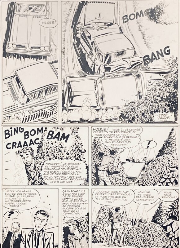 Marc Dacier by Eddy Paape - Comic Strip