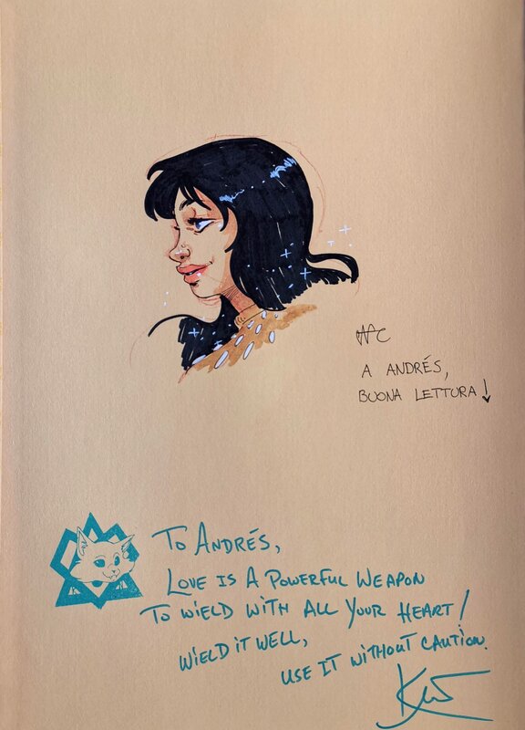 Scarlet Queen by Noemi Tedeschi, Kurt McClung - Sketch