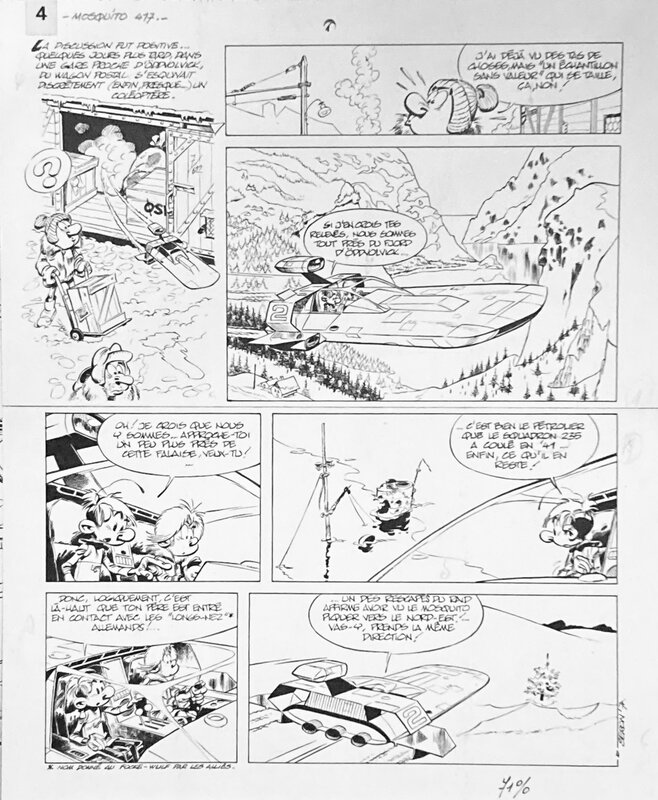 Les petits hommes by Pierre Seron - Comic Strip