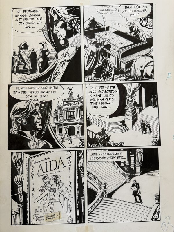 César Spadari, The Guardians of The Temple - Planche originale