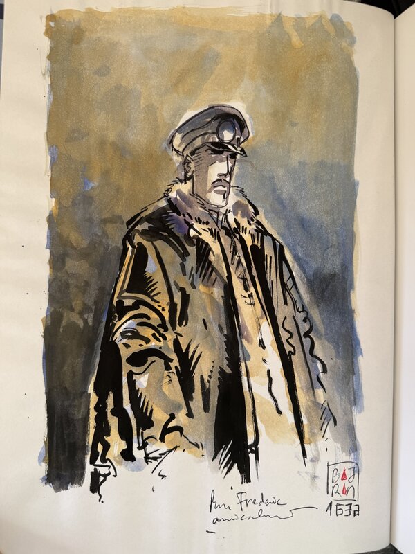 Denis Bajram, Dédicace - Cryozone Tome 2 - Sketch