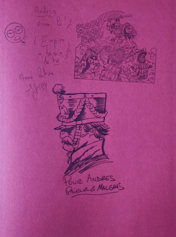 Prieur & Malgras, Julien Hervieux, Le petit théâtre des opérations - Dédicace