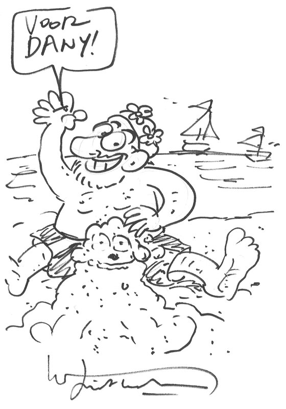 Urbanus par Willy Linthout, Urbanus - Dédicace