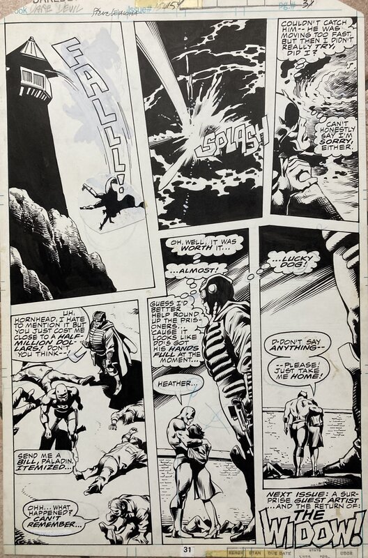 Daredevil by Gene Colan, Steve Leialoha - Comic Strip