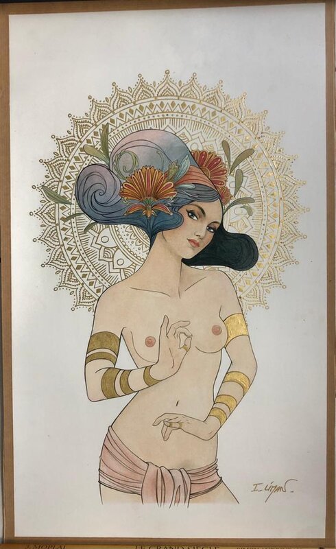 Divine by Ingrid Liman - Original Illustration