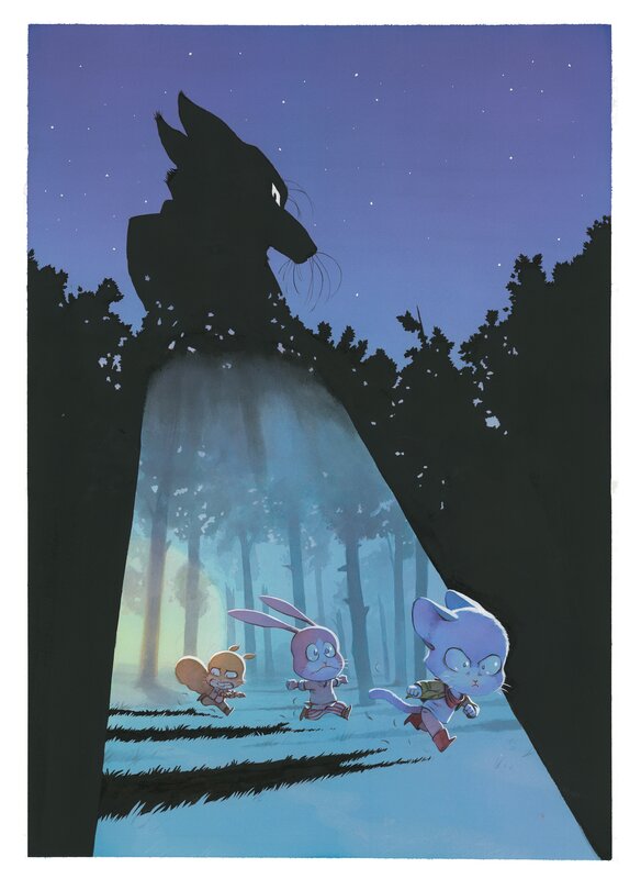 En vente - Madd, Poltron Minet - Couverture alternative - Illustration originale