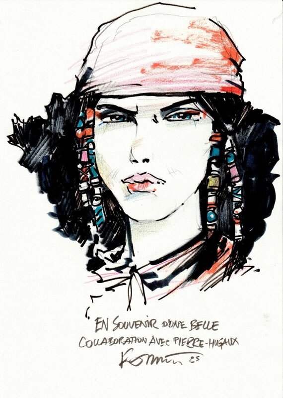 Kriss de Valnor par Grzegorz Rosinski - Planche originale