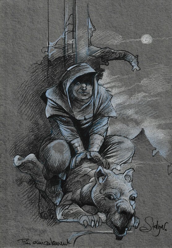 Éric Stalner, Bossu de Montfaucon-sur-gargouille - Illustration originale