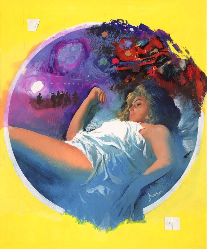 Carlo Jacono cover for Giallo Mondadori 1220 