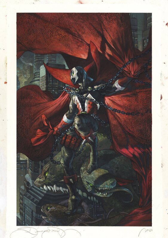 Spawn #339 cover by Simone Bianchi - Original Cover