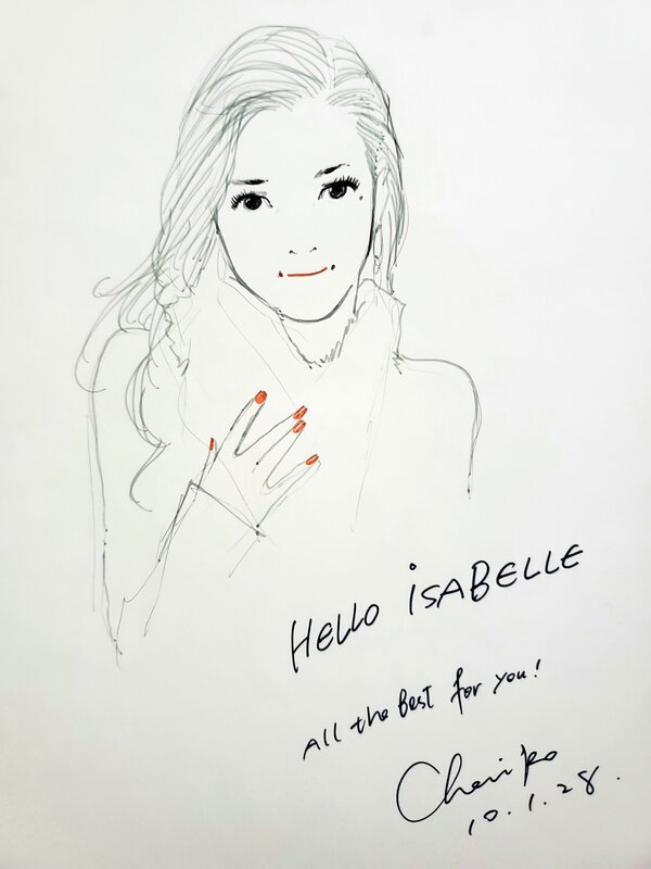 Chaiko, LA FILLE DE SHANGHAI - Dédicace