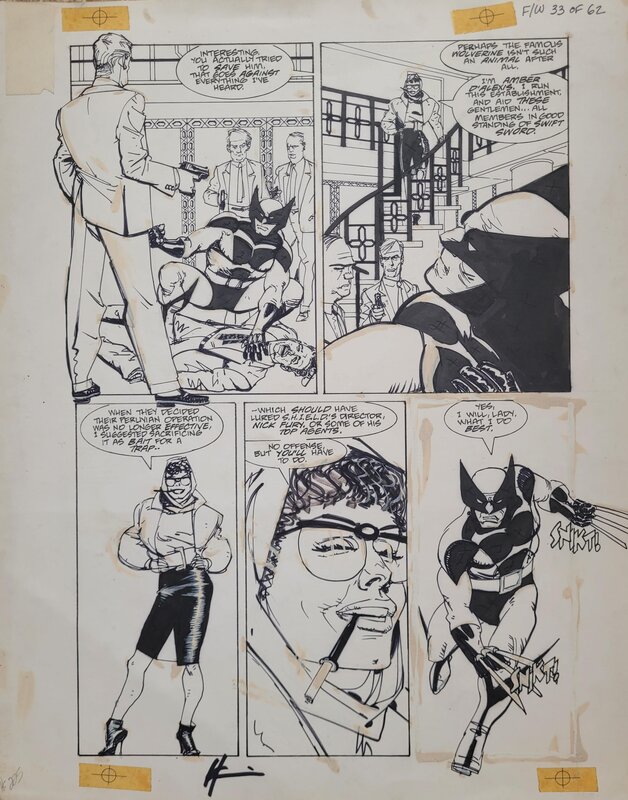 Howard Chaykin, Archie Goodwin, Wolverine-Nick Fury 