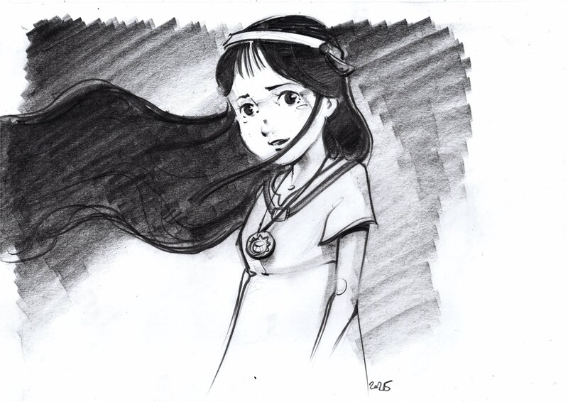 Eric Gandois, Les Mystérieuses cités d'or - Original Illustration