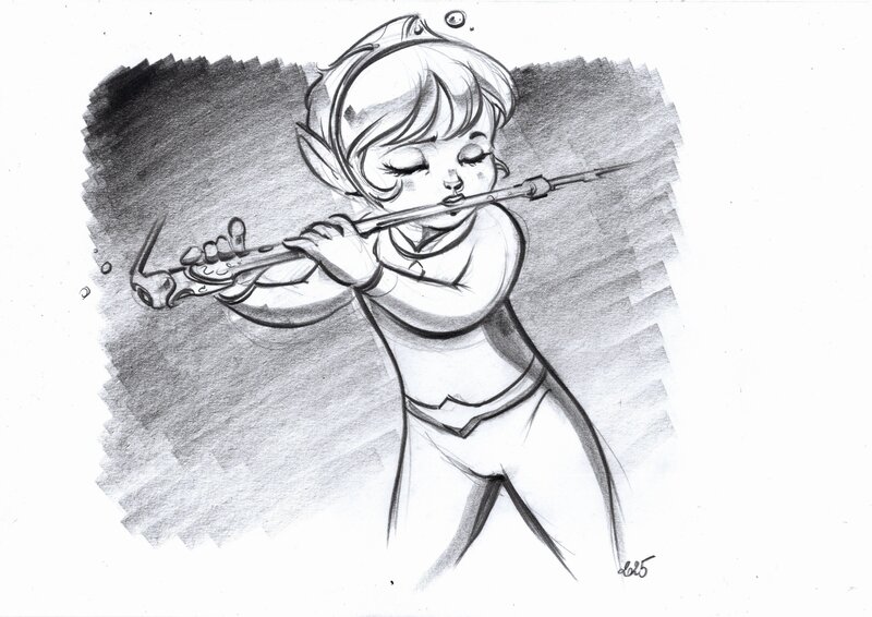 Ulysse 31 by Eric Gandois - Original Illustration