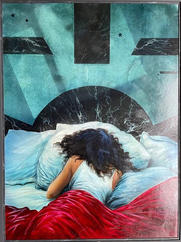 En vente - Sleeping Girl par Jan Bosschaert - Œuvre originale