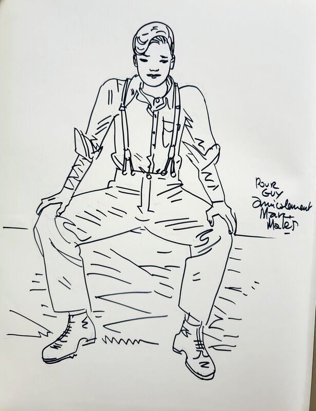 LES REVOLTES   T1 by Marc Malès, Jean Dufaux - Sketch