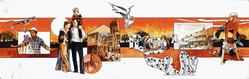 En vente - Drew Struzan, Early Drew illustration - Illustration originale