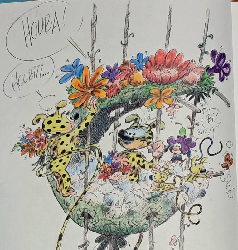 Dedicace couleur pleine page BATEM - Dédicace