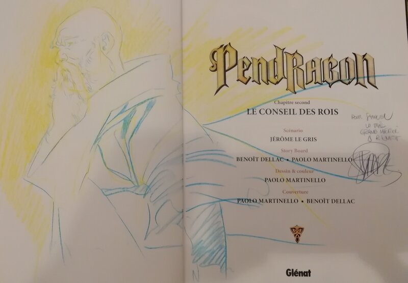 Pendragon by Benoit Dellac - Sketch