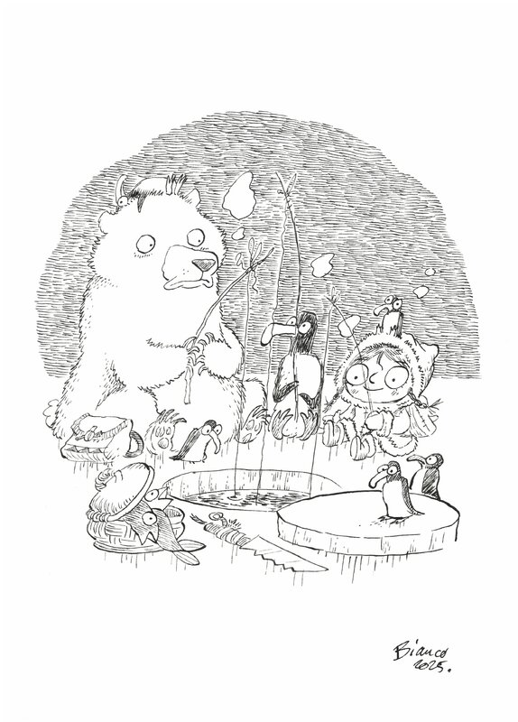 Arctic by Guillaume Bianco - Original Illustration