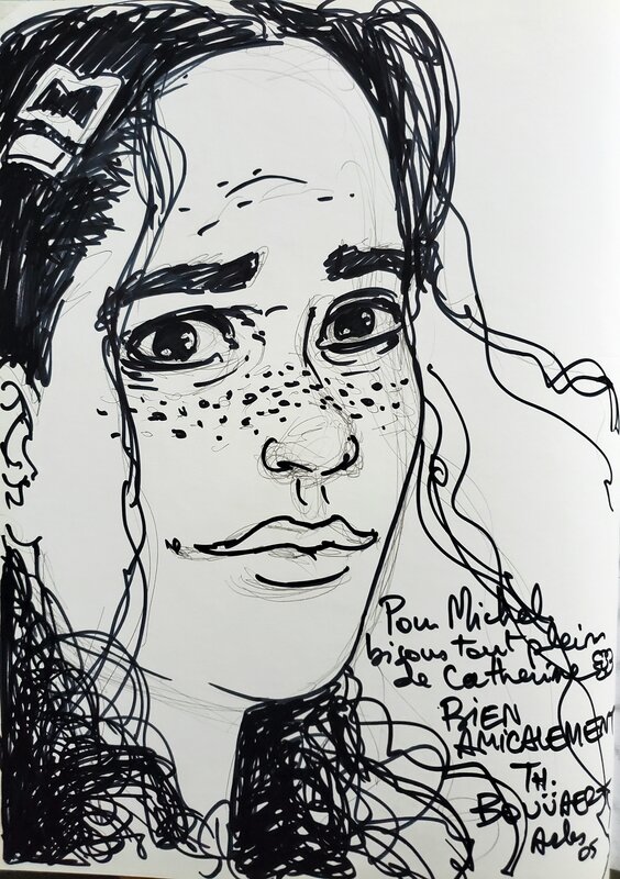 Thierry Bouüaert, LE STYLE CATHERINE    T1 URGENT BESOIN D'AILLEURS - Dédicace
