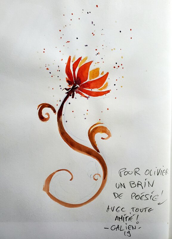 Galien, LES 1000 MYSTERES D'ARSENE LUPIN   T2 L'ANARCHIE LAO FEÏL ! - Dédicace