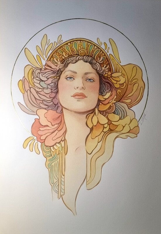 For sale - Nyssaé by Ingrid Liman - Original Illustration