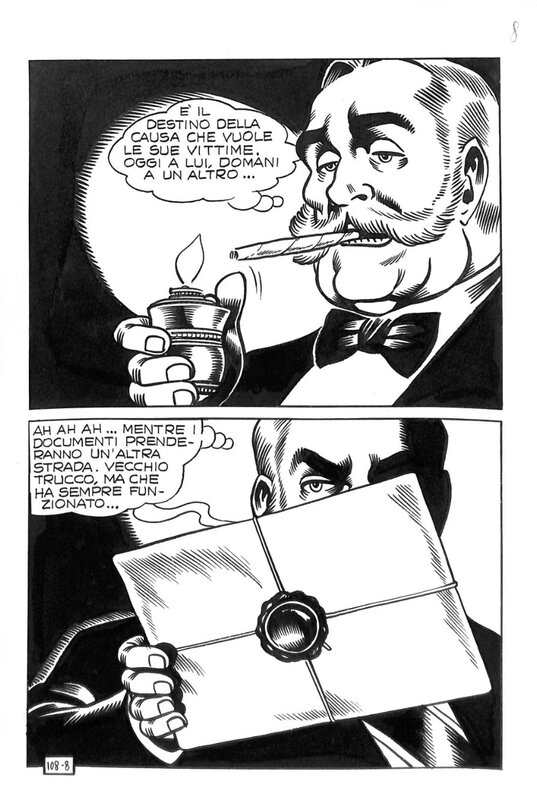 Kriminal par Magnus - Planche originale