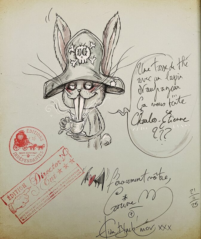 Lapin by Carine M, Elian Black'Mor - Sketch