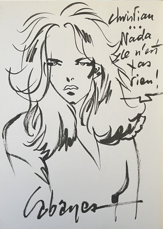 Nada par Max Cabanes - Dédicace