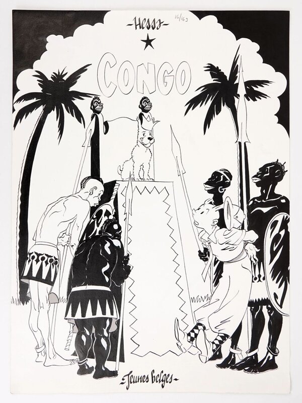 Congo by Al Sevrin - Original Illustration
