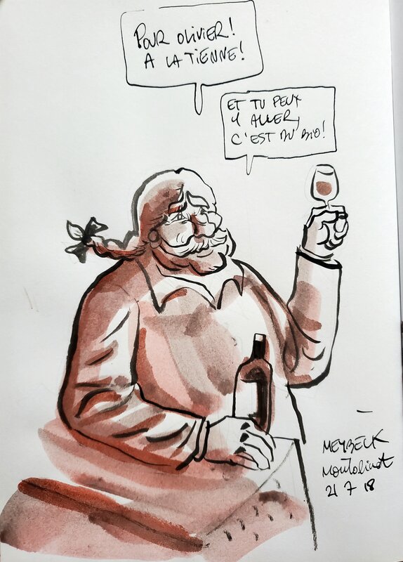 Meybeck, COSMOBACCHUS    T1 LUCIFER - Sketch