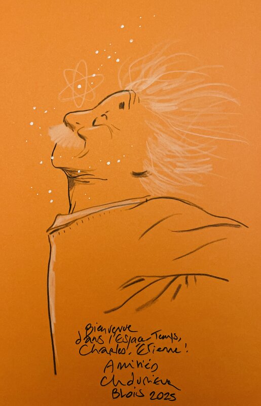 Einstein by Christian Durieux - Sketch