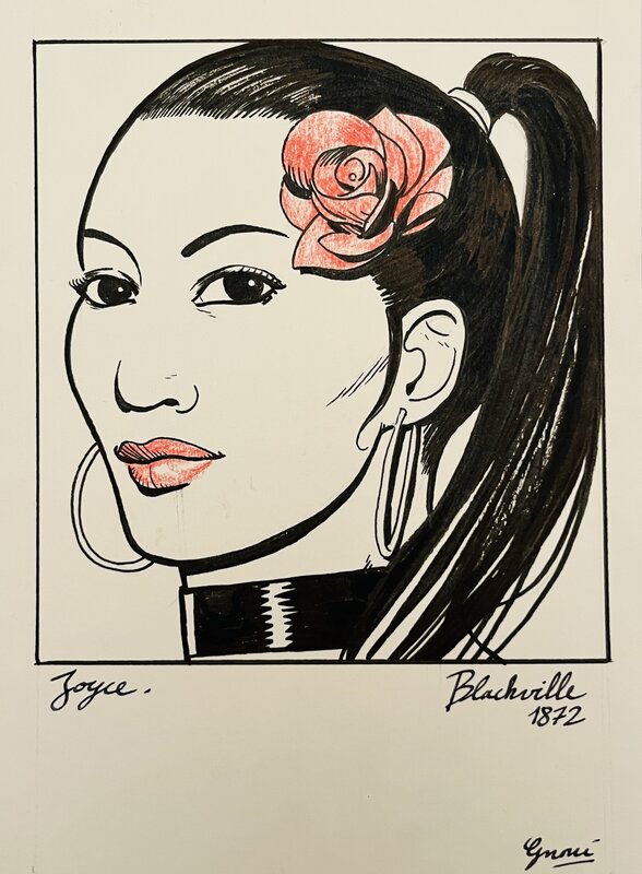 Jocelyne par Laurent Gnoni - Illustration originale